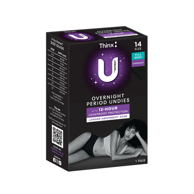 U by Kotex Thinx overnight Period Undies