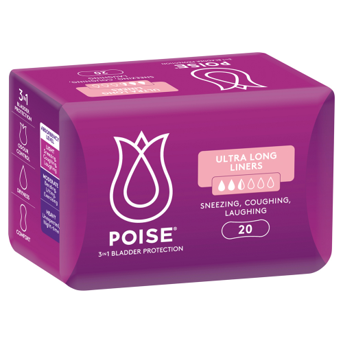 Poise Ultra Long 20 Pack