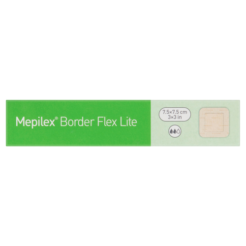 MOLNLYCKE Mepilex Border Flex Lite 7.5cm x 7.5cm Dressings 5 Pack