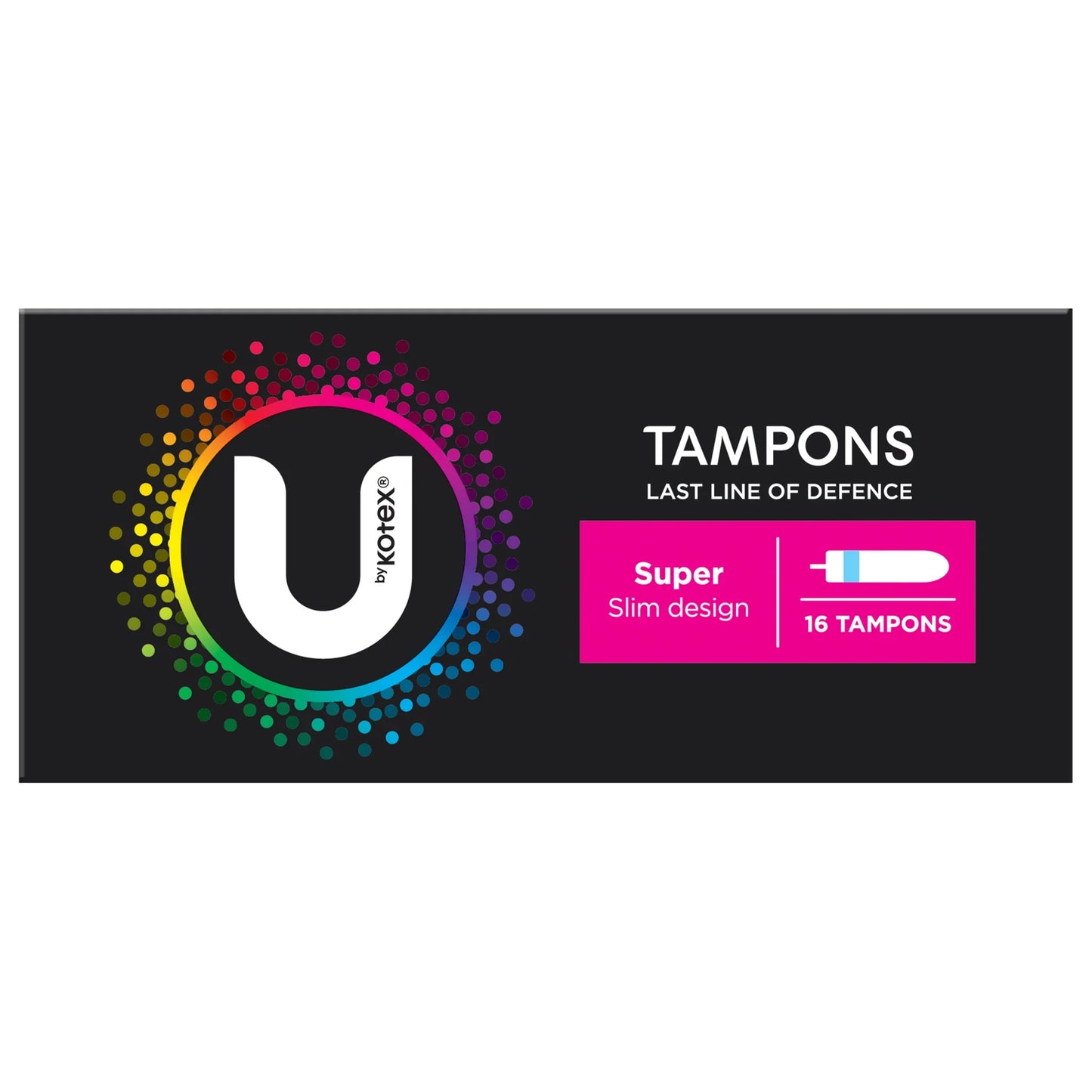 U by Kotex Tampons Super 16 Pack - Usage guidance