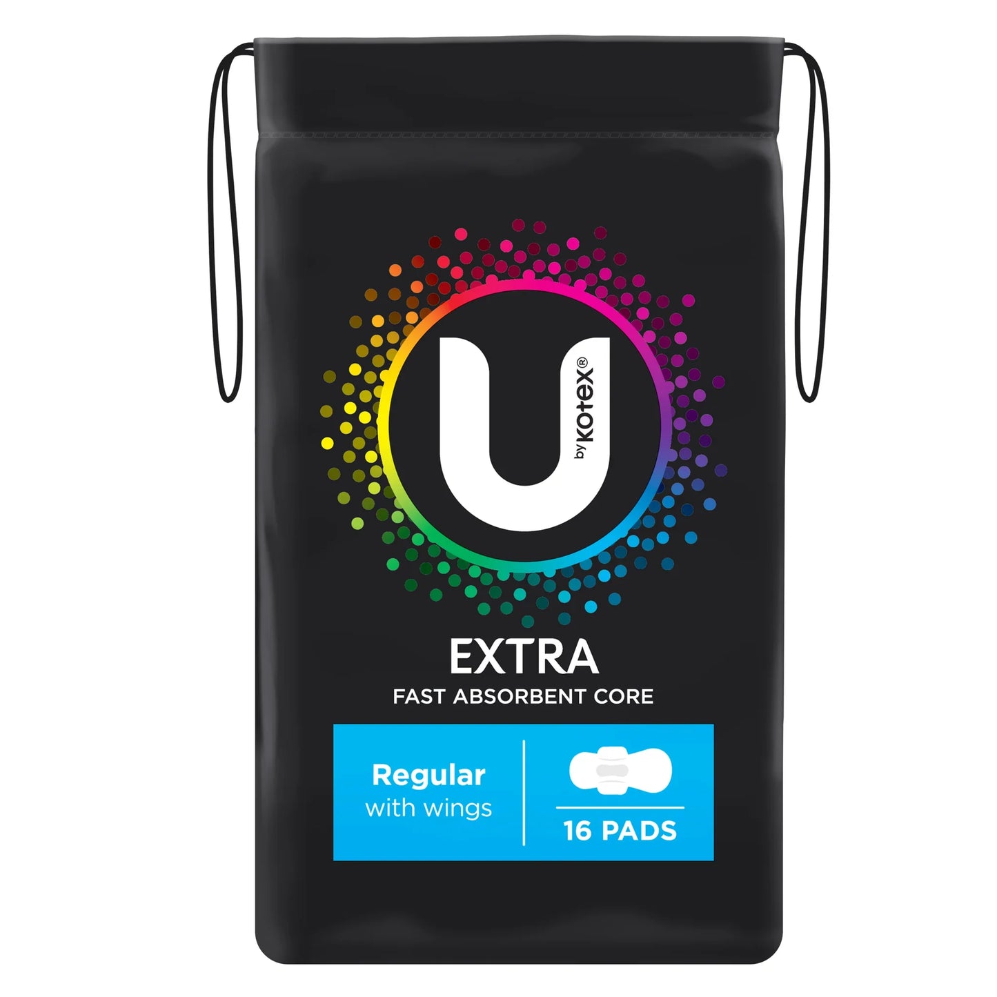 U by Kotex Extra Regular Pads Alternative View