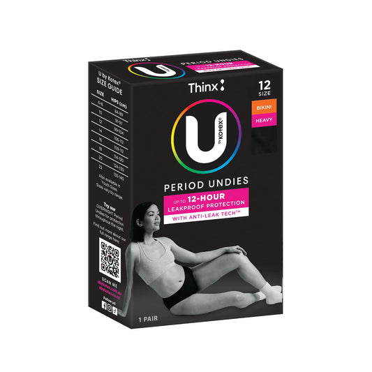 U by Kotex Thinx Period Underwear - Heavy Absorbency Bikini Style