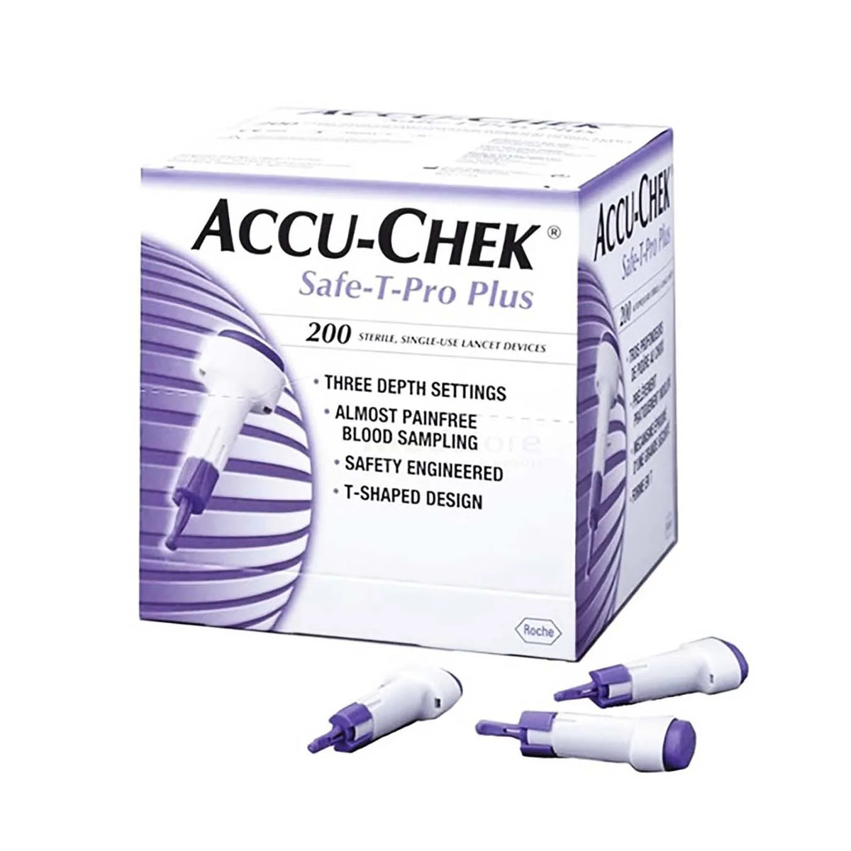 Accu-Chek Safe-T-Pro Plus 200 Pack