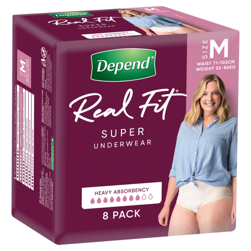 Depend Real Fit Super Underwear