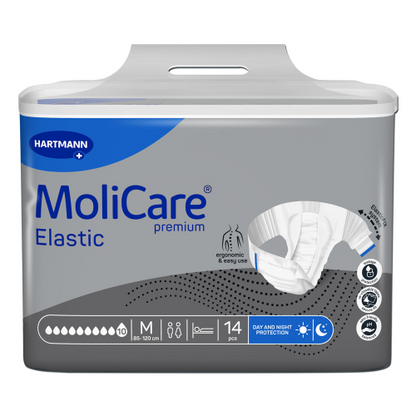 MoliCare Premium Elastic Adult Briefs - 10 Drop Maximum Protection