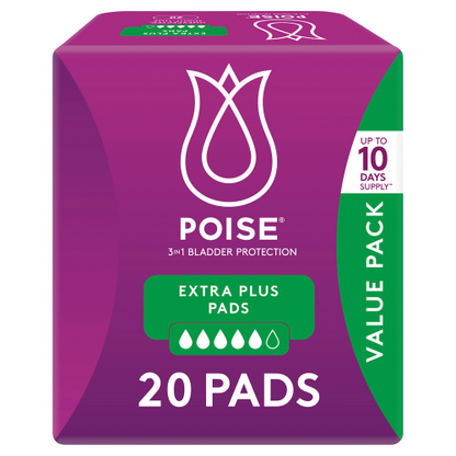 Poise Extra Plus Pads