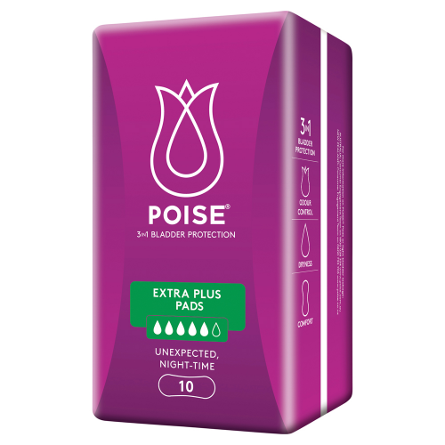Poise Extra Plus Pads