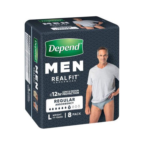 Depend Realfit Underwear for Men CARTON
