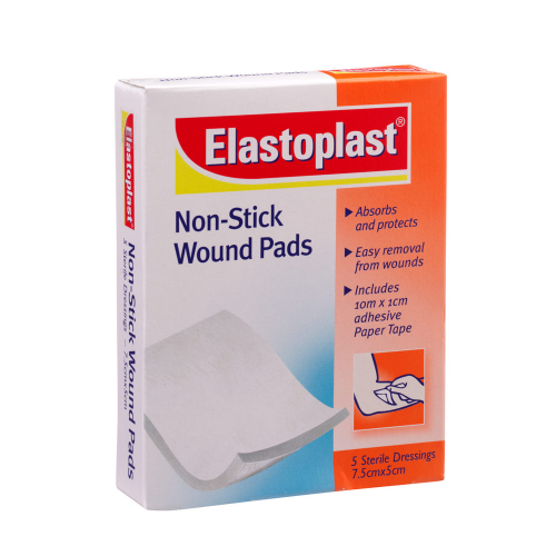 Elastoplast Latex Free - Non Stick Wound Dressing 5 Pack