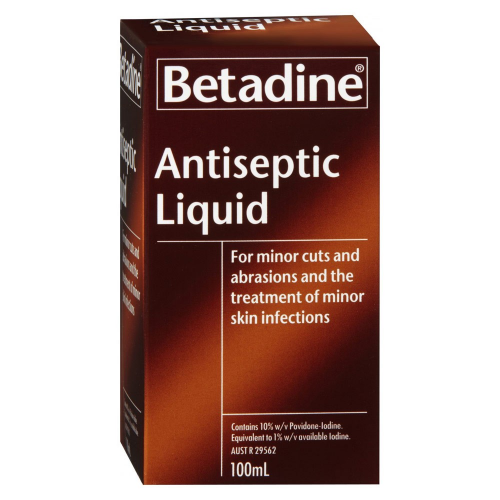 Betadine Antiseptic Topical Solution 100mL