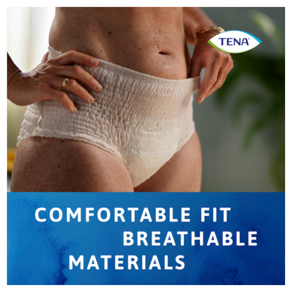 Tena Discreet High Waist Underwear Super Crème M 9 Pack