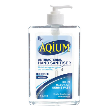 Ego Aqium Antibacterial Hand Sanitiser Gel
