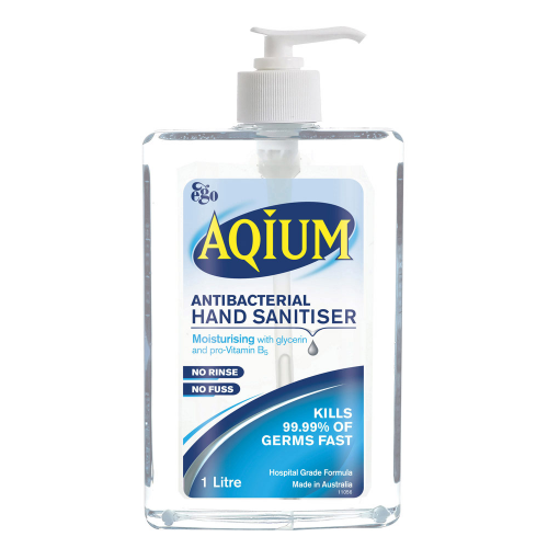 Ego Aqium Antibacterial Hand Sanitiser Gel