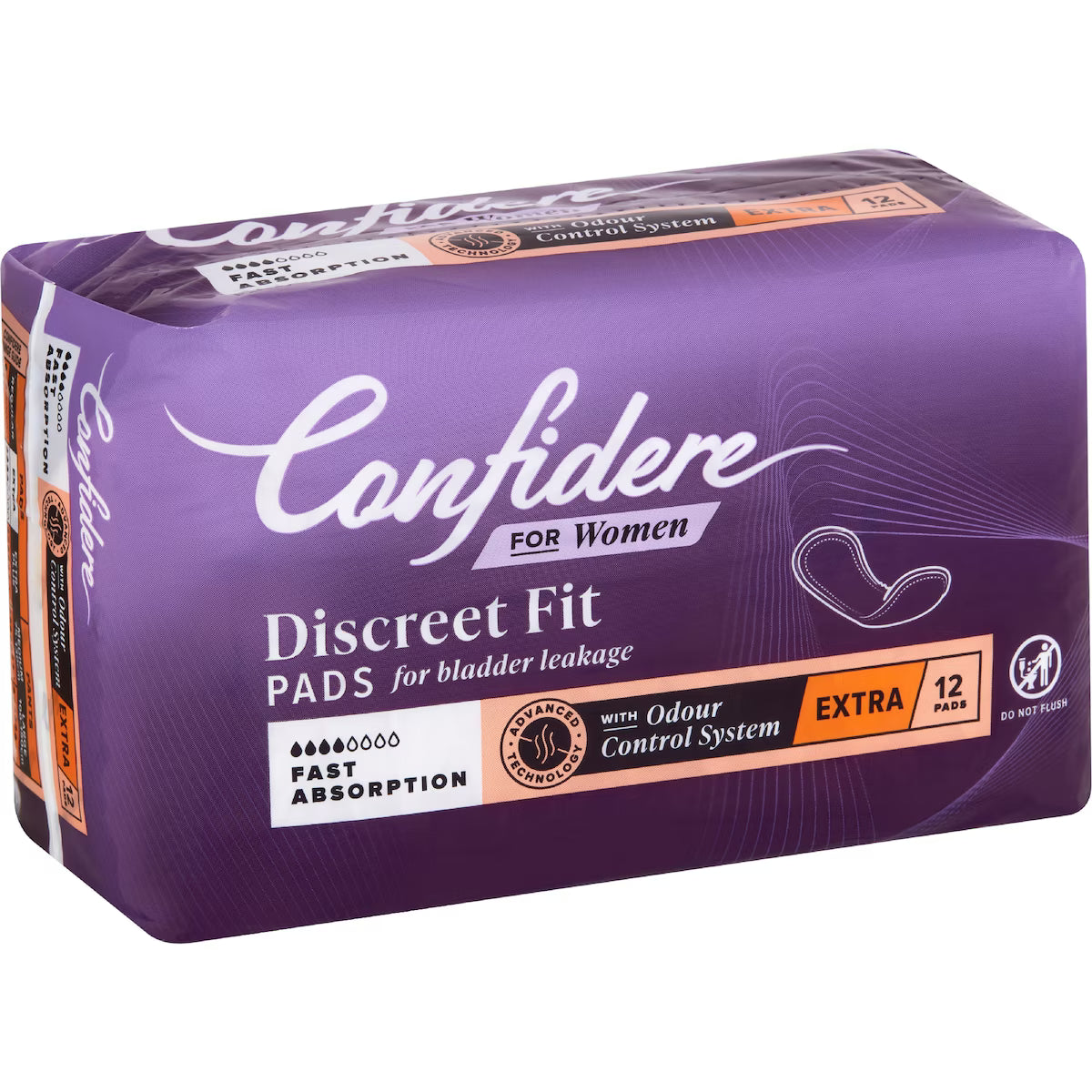 Confidere Incontinence Pads Extra 12 pack (special for jimwell only)