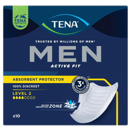 Tena Men Level 2 Protector 10 Pack