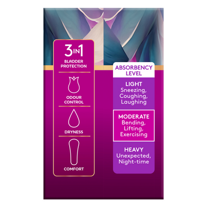 Poise LiveFree No Wings Super Ultra-Thin Pads 12 Pack