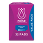 Poise Pads For Bladder Leaks Regular 32 Pack