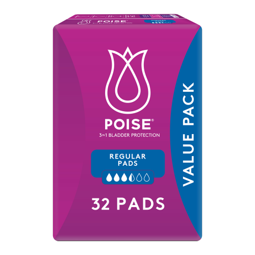 Poise Pads For Bladder Leaks Regular (CARTON OF 3)