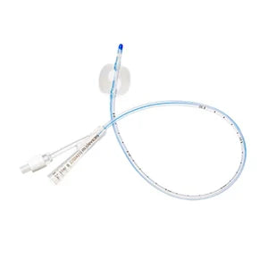 MDevices All Silicone Foley Balloon Catheter, 2-Way, 12FR, 45cm, 10mL, Standard Tip, Sterile, White, 10 Pieces/Box
