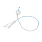 MDevices All Silicone Foley Balloon Catheter, 2-Way, 12FR, 45cm, 10mL, Standard Tip, Sterile, White, 10 Pieces/Box