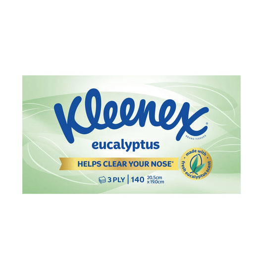 Kleenex Eucalyptus 3-Ply Tissues 140 Pack - Product specifications
