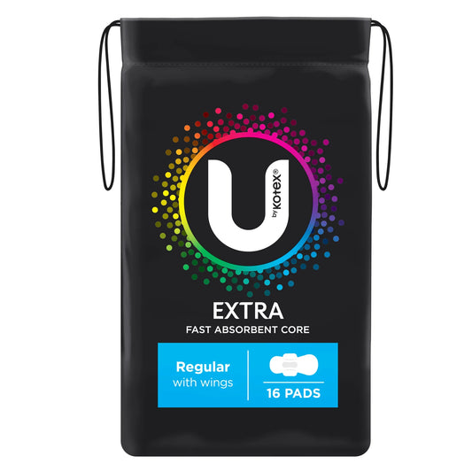 U by Kotex Extra Regular Pads Alternative View