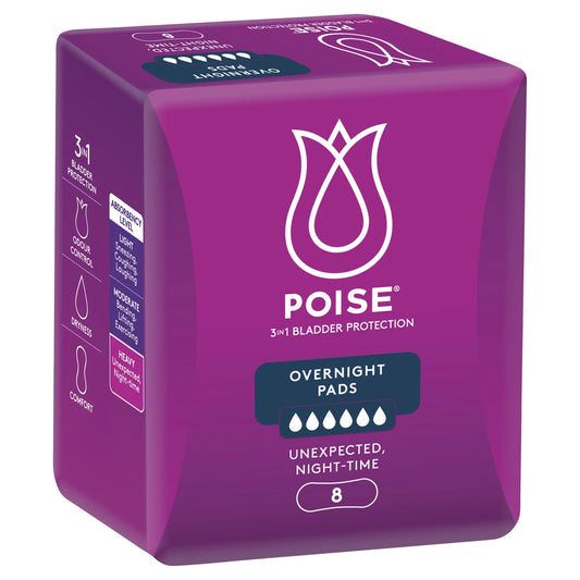 Poise 3-in-1 Bladder Protection Super Pads 14 Pack