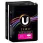 U by Kotex Zero Super Pads with Wings 10 pack