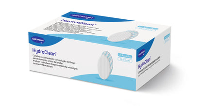Hartmann HydroClean oval wound dressing 4x8cm with hydro-responsive technology