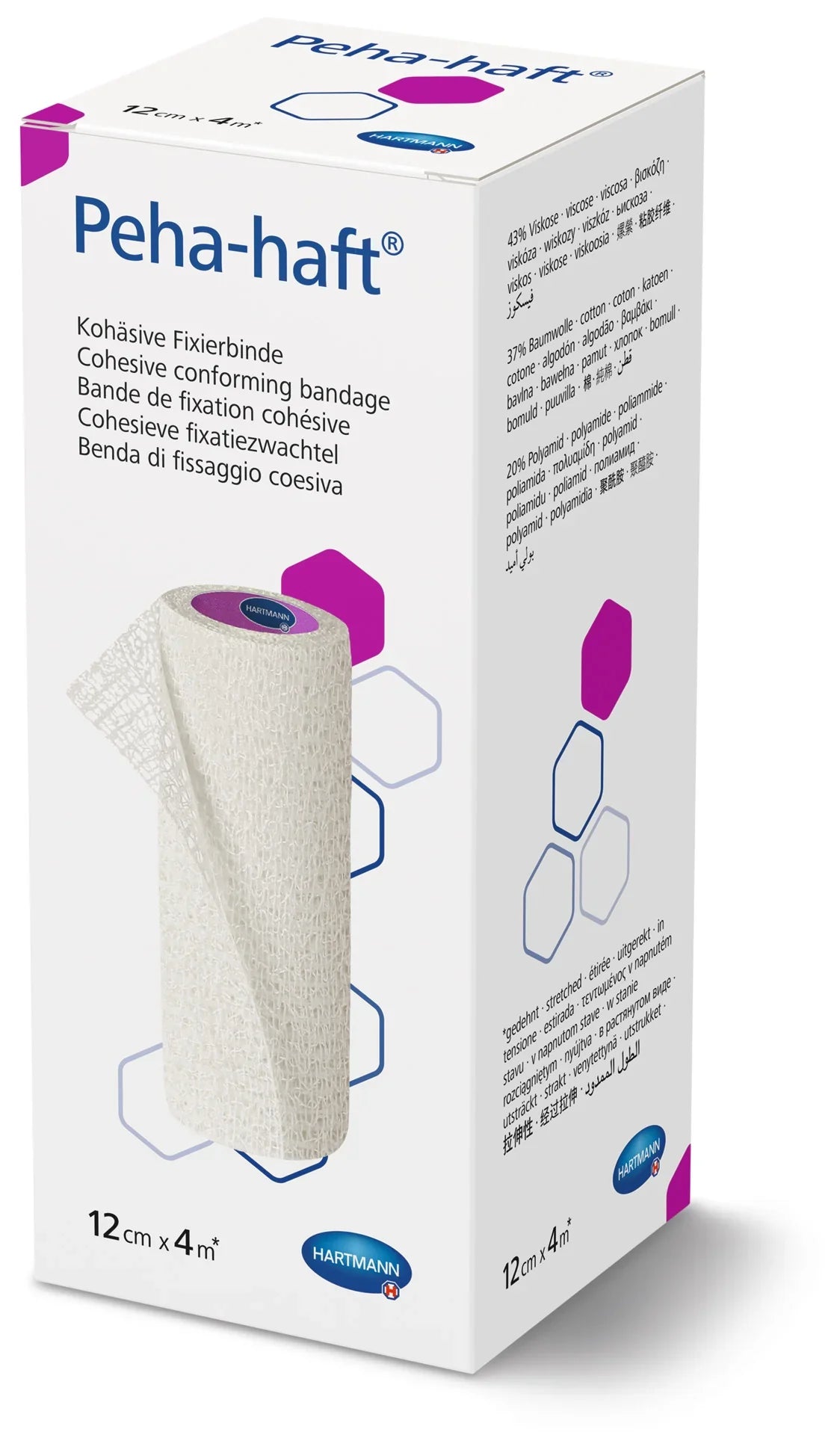 Peha-haft Cohesive Conforming Bandage 12cm x 4m