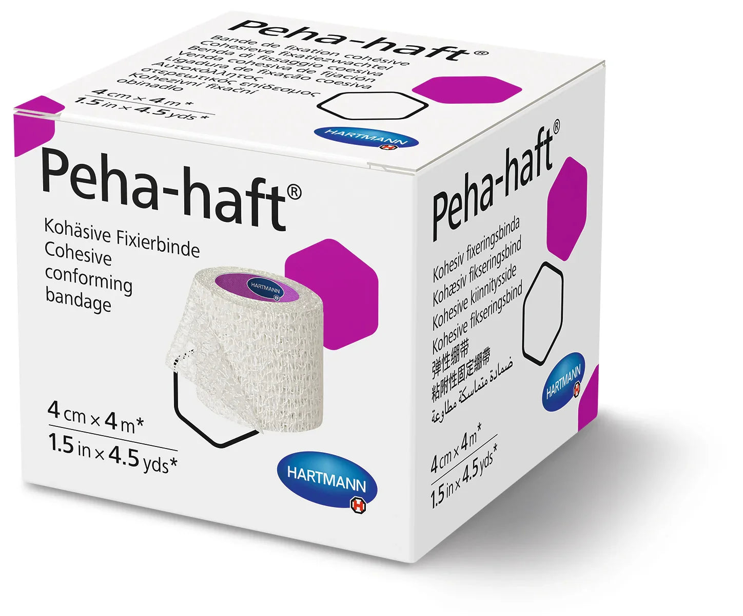 Peha-haft Cohesive Conforming Bandage 4cm x 4m